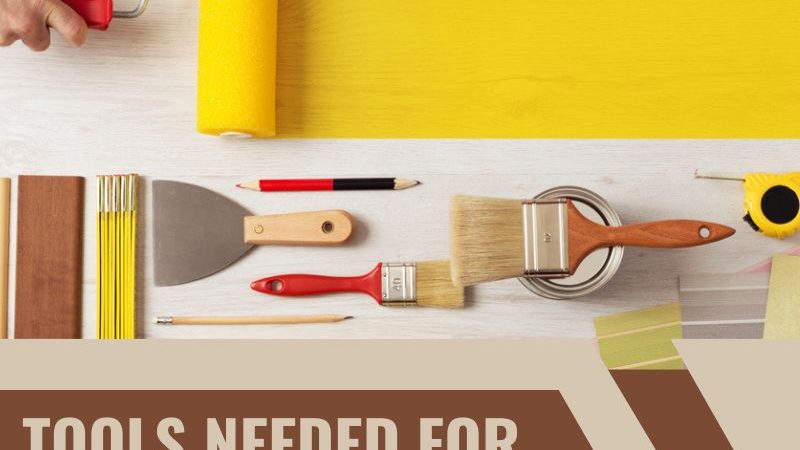 Tools Needed for House Painting, Inside and Out
