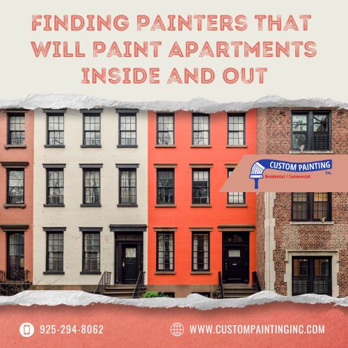 Finding Painters That Will Paint Apartments Inside and Out