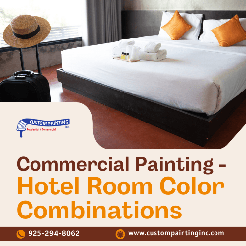 Commercial Painting - Hotel Room Color Combinations