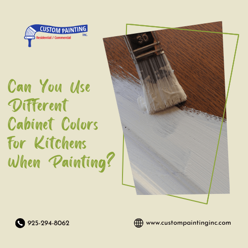Can You Use Different Cabinet Colors for Kitchens When Painting?