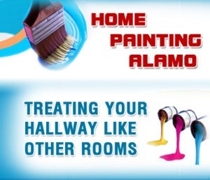 Home Painting Alamo – Treating Your Hallway like Other Rooms