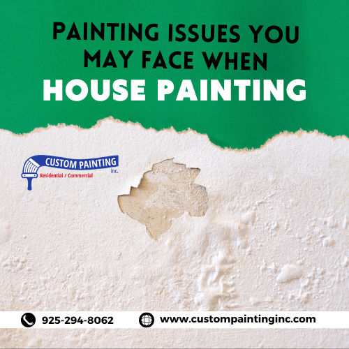 Painting Issues You May Face When House Painting
