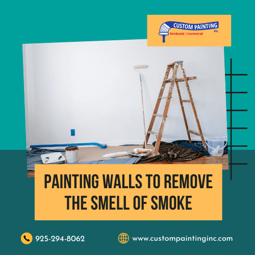 Painting Walls to Remove the Smell of Smoke