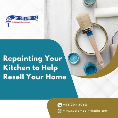 Repainting Your Kitchen to Help Resell Your Home