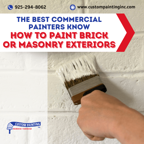 The Best Commercial Painters Know How to Paint Brick or Masonry Exteriors