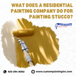 What Does a Residential Painting Company Do for Painting Stucco