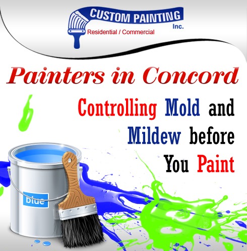 Painters in Concord - Controlling Mold and Mildew before You Paint