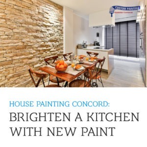 House Painting Concord: Brighten a Kitchen with New Paint