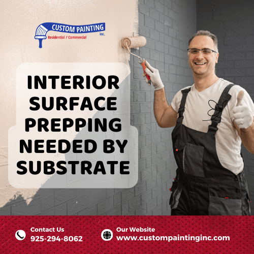 Interior Surface Prepping Needed by Substrate