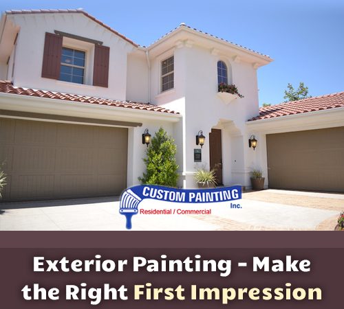 Exterior Painting – Make the Right First Impression!
