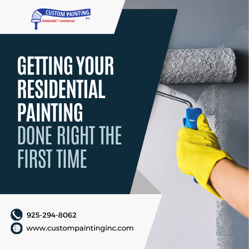 Getting Your Residential Painting Done Right the First Time