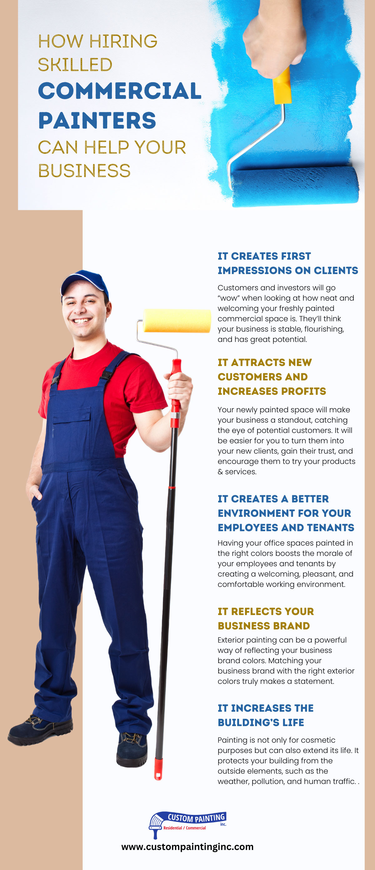 How hiring skilled commercial painters can help your business