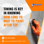 Timing is Key in Knowing How Long to Wait to Paint after TSP