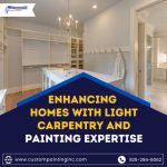Enhancing Homes with Light Carpentry and Painting Expertise
