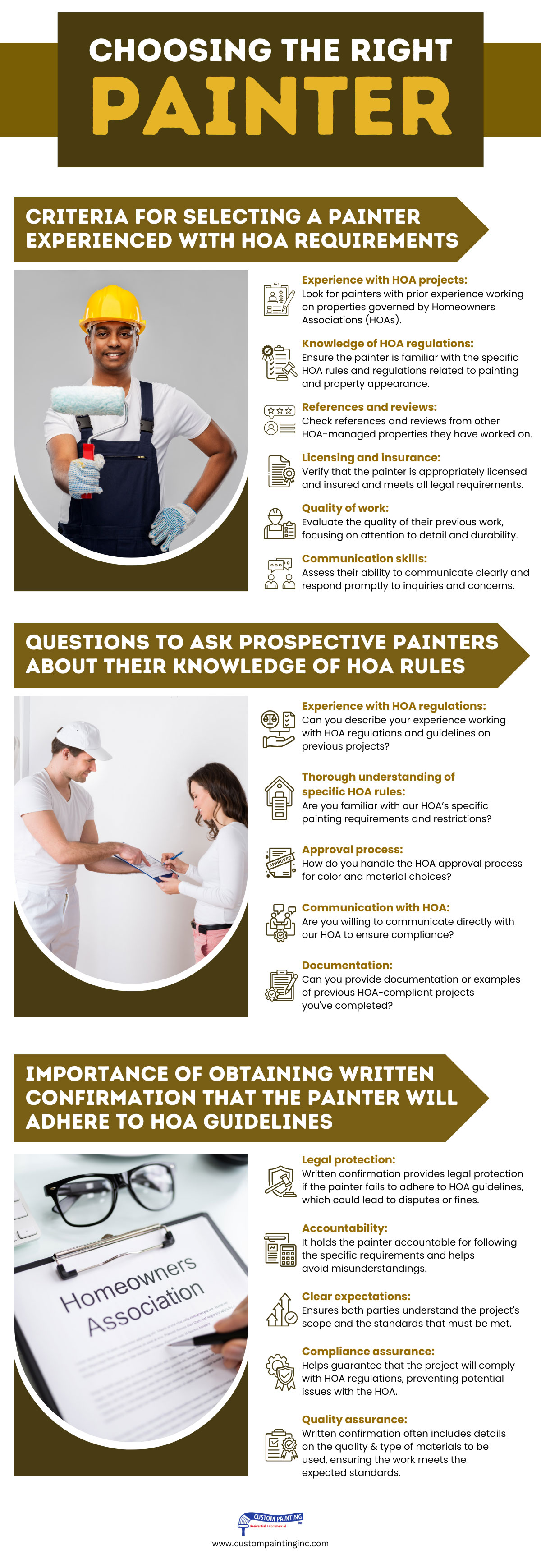 Choosing the right painter