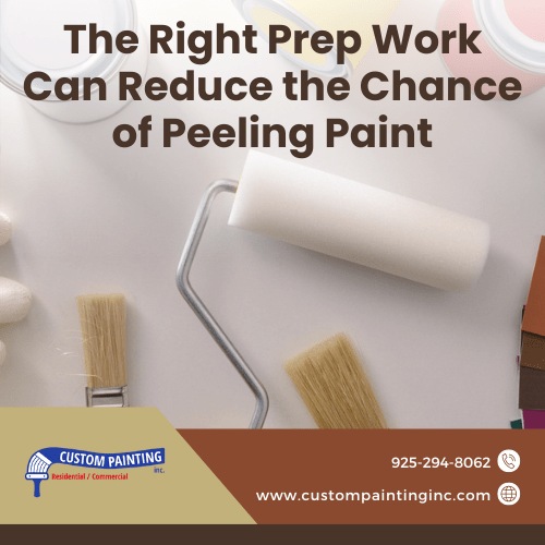 The Right Prep Work Can Reduce the Chance of Peeling Paint