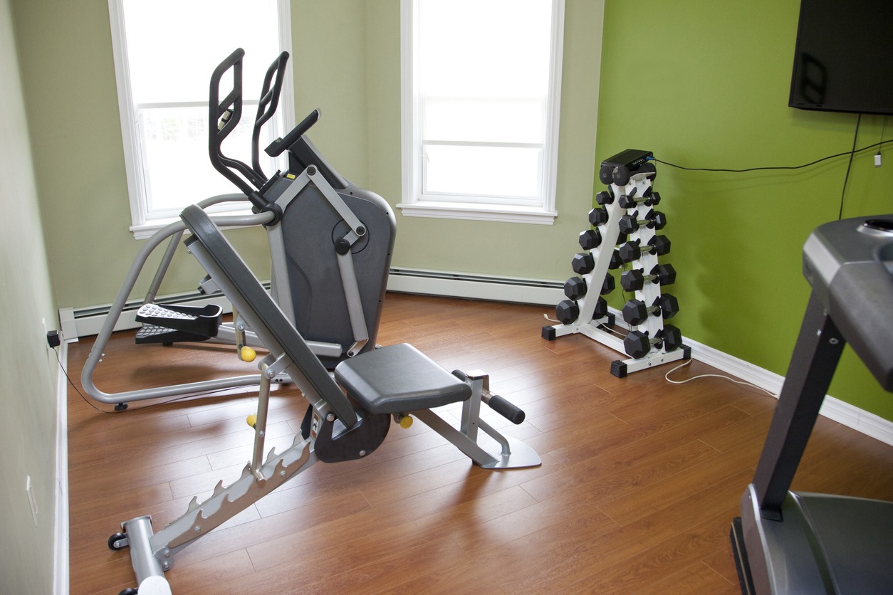 Interior home gym