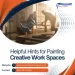 Helpful Hints for Painting Creative Work Spaces