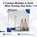 5 Common Mistakes to Avoid When Painting Your Home