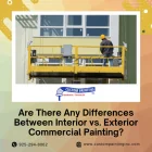 Are There Any Differences Between Interior vs. Exterior Commercial Painting?